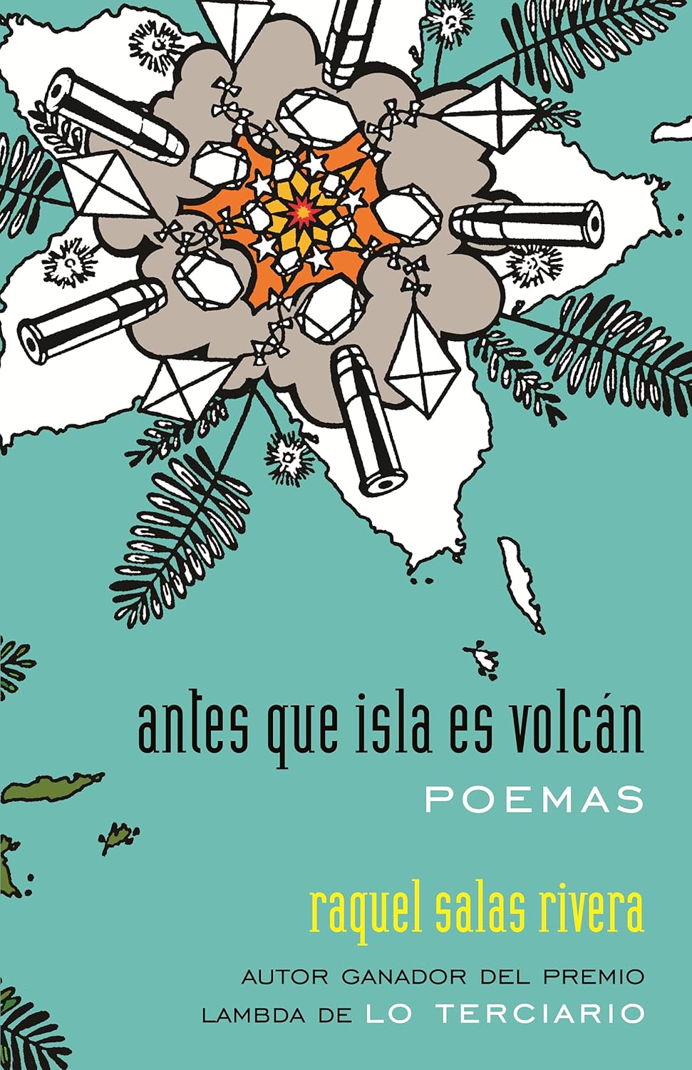 book cover for antes que isla es volcán